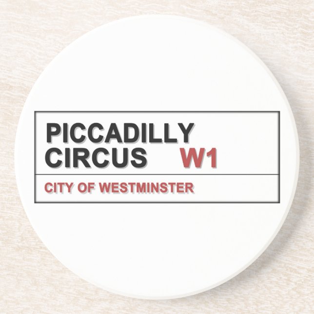 Piccadilly Circus London Underlägg (Framsidan)