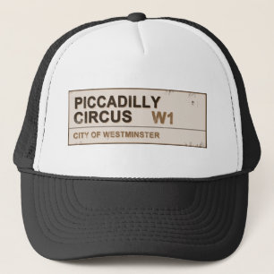 Piccadilly Circus London - Vintage Truckerkeps