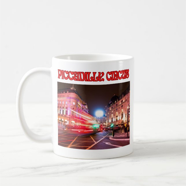 Piccadilly Circus-mugg Kaffemugg (Vänster)