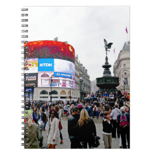 Piccadilly Circus - Professionell foto Anteckningsbok
