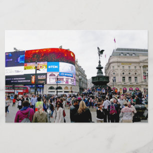 Piccadilly Circus - Professionell foto Brevpapper