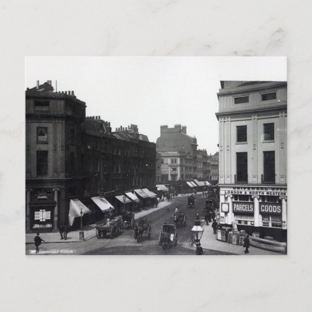 Piccadilly Circus Vykort (Framsida)