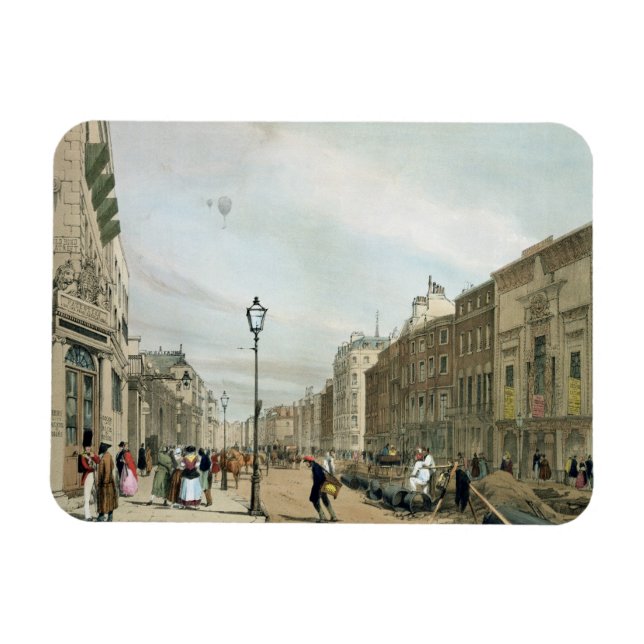 Piccadilly från hörnet av Old Bond Street, från Magnet (Horisontell)