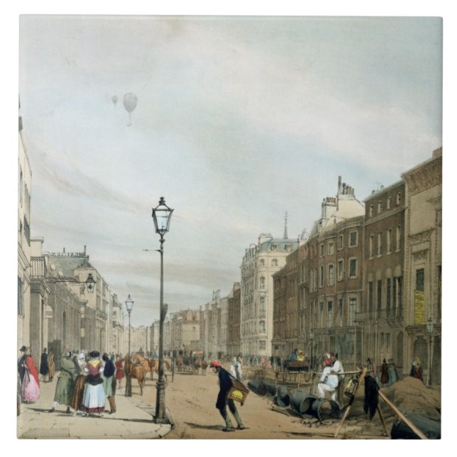 Piccadilly från tränga någon av den gammala kakelplatta (Framsidan)