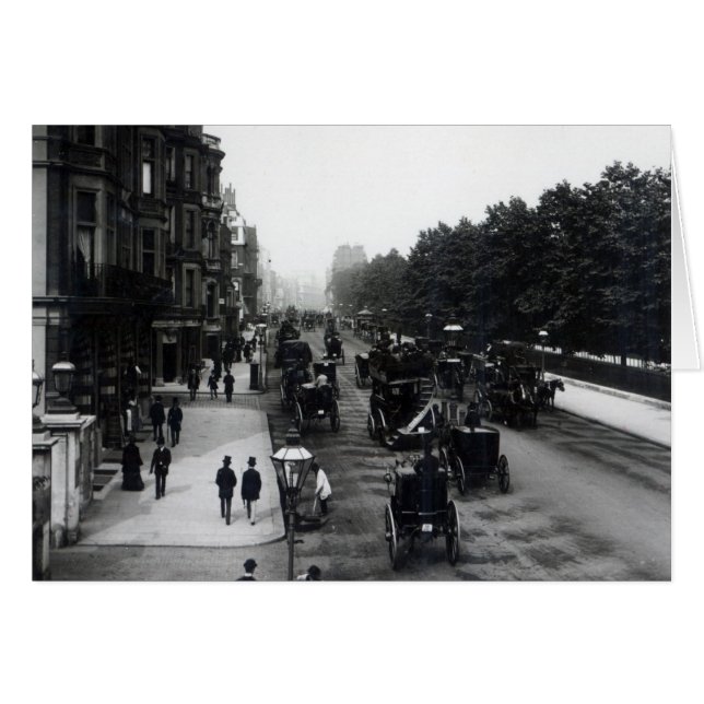 Piccadilly, London 2 Hälsningskort (Framsidan Horizontal)