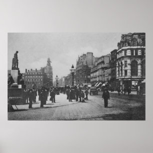 Piccadilly Manchester, c.1910 Poster