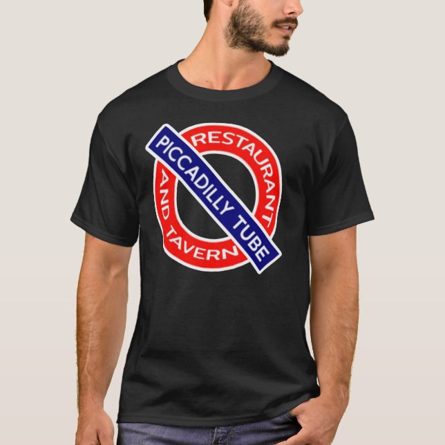 Piccadilly Tube Tavern - Toronto T Shirt (Framsida)