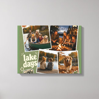 PicCollage-mall - Sträckt canvas 16x12 liggande