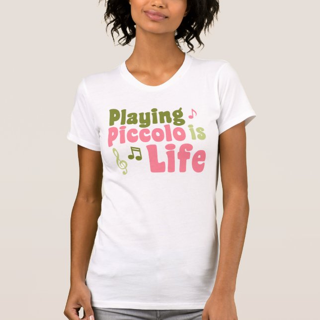 Piccolo är Life Tee Shirt (Framsida)