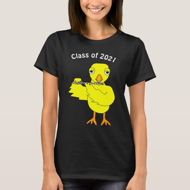 Piccolo Chick Studenten T Shirt (Framsida)