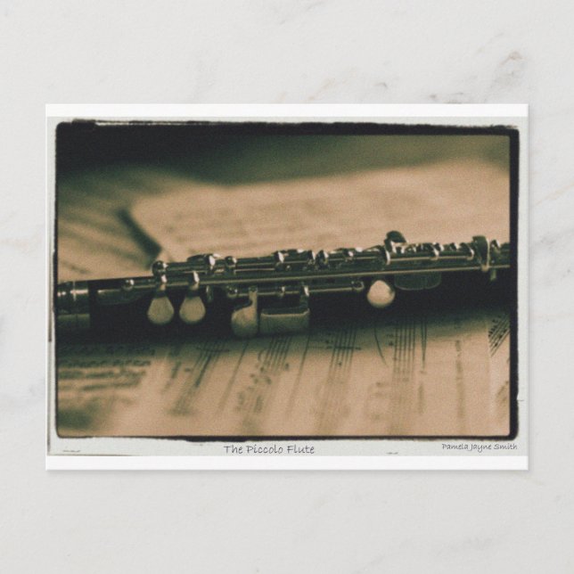 piccolo Flute 1839 Vykort (Framsida)