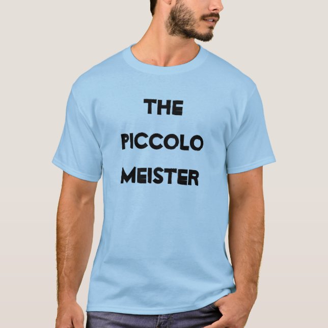 Piccolo Meister-tröja T-shirt (Framsida)