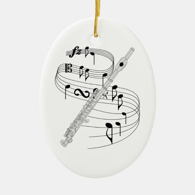 Piccolo prydnad julgransprydnad keramik (Framsidan)