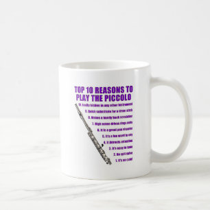 Piccoloen överträffar 10 kaffemugg