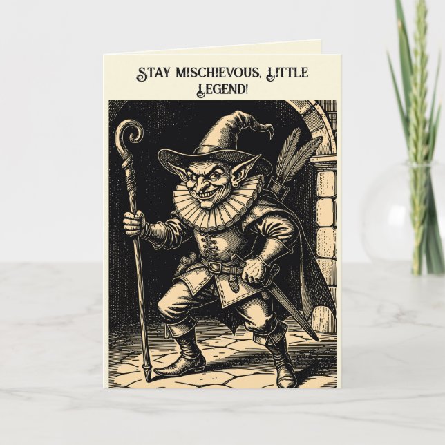 Piccolus den förfallsälskande römlingen kort (Framsida)