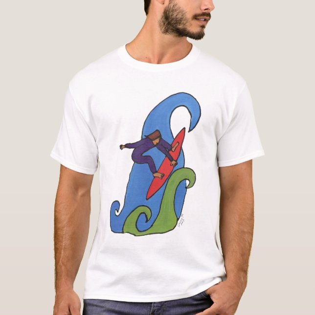 Pichilemu Surfa Shop t shirt (Framsida)