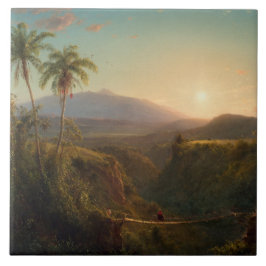 Pichincha Frederic Edwin Church Kakelplatta