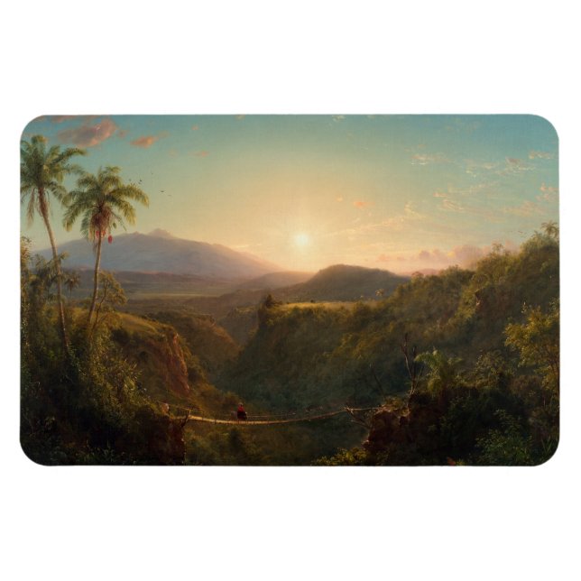 Pichincha Frederic Edwin Church Magnet (Horisontell)