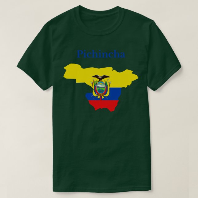 Pichincha-provinsen Ecuador T Shirt (Design framsida)