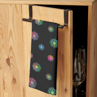 Pick a Posy Custom Background Kökshandduk