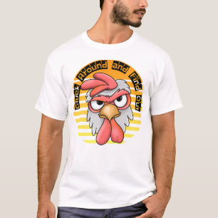 Picka runt och ta reda på Rolig Kyckling T-shirt