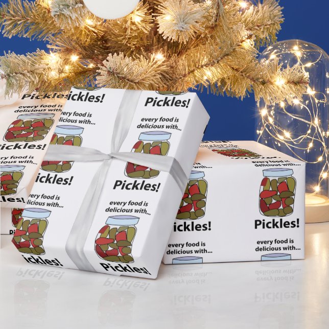 Pickar varje föda är uttjänt med Pickles Presentpapper (Helgdagar)