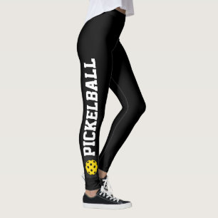 Pickelball Player Anpassningsbar Personlig Leggings