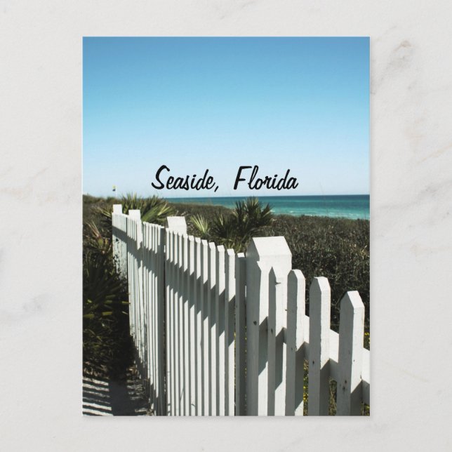 Picket Fence - Seaside, FL Vykort (Framsida)