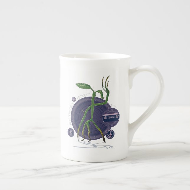 PICKETT™-grafikkortet BOWTRUCKLE™ Benporslin Mugg (Höger)