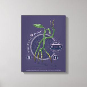 PICKETT™-grafikkortet BOWTRUCKLE™ Canvastryck