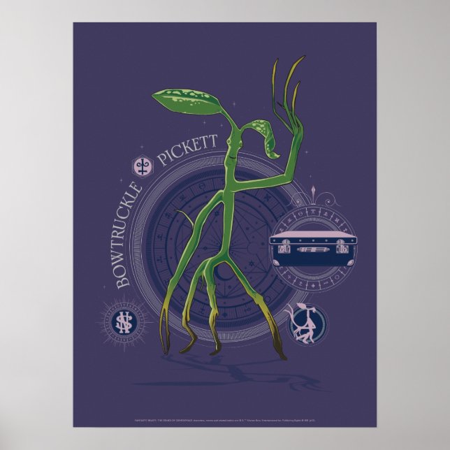 PICKETT™-grafikkortet BOWTRUCKLE™ Poster (Framsidan)