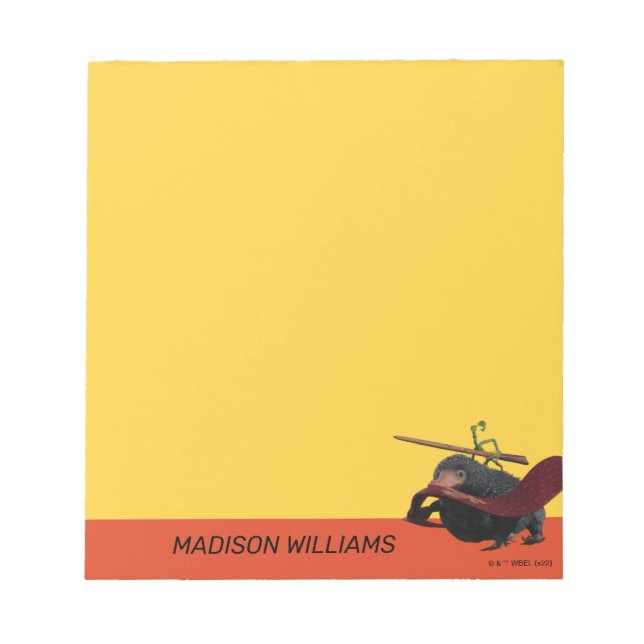 Pickett & Teddy med Trollspö och Tie Anteckningsblock (Framsida)