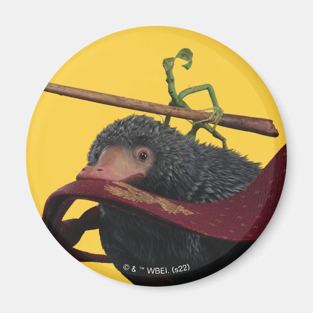 Pickett & Teddy med Trollspö och Tie Magnet (Framsidan)