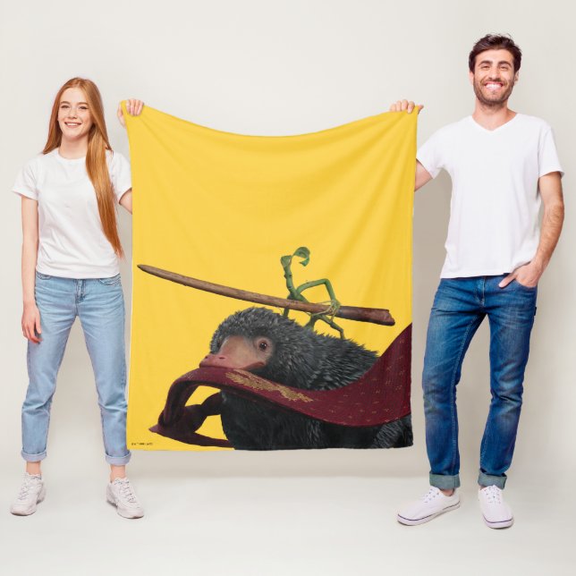 Pickett & Teddy With Wand and Tie Fleecefilt (På plats)