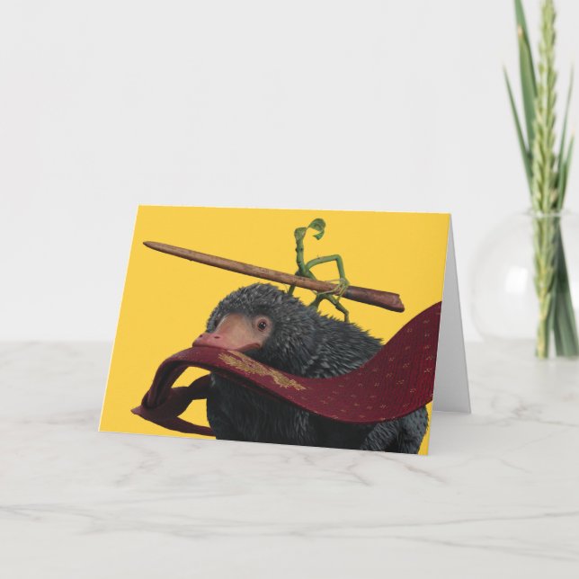 Pickett & Teddy With Wand and Tie Kort (Framsida)