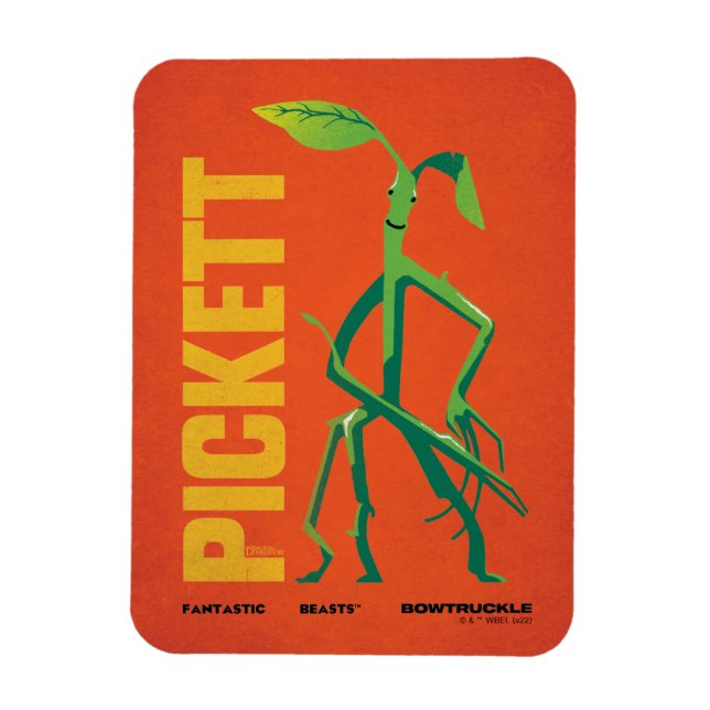 Pickett Vintage Graphic Magnet (Vertikal)