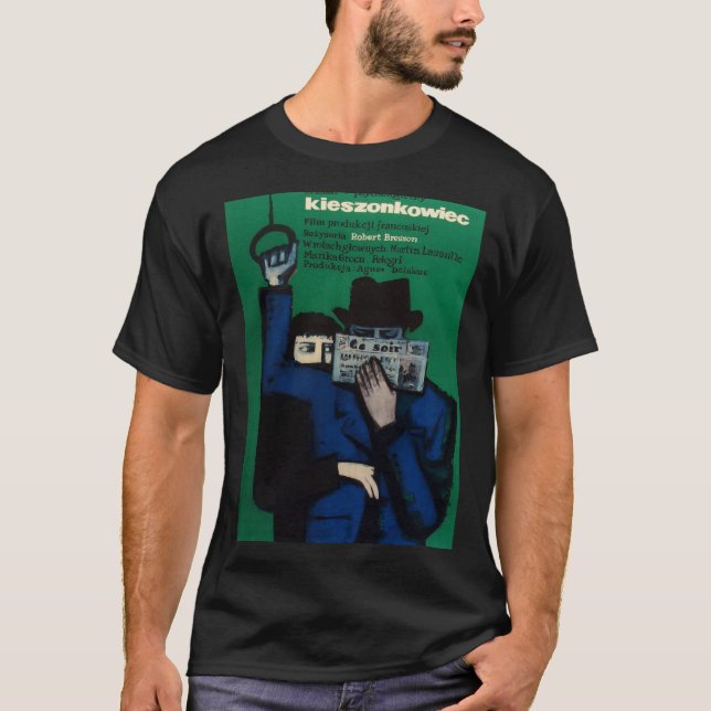 Pickficka - Robert Bresson-film (polsk version) T Shirt (Framsida)