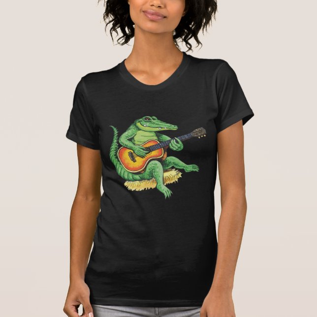 Pickin alligator t shirt (Framsida)