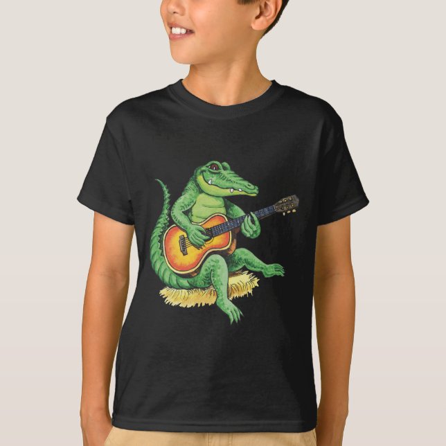 Pickin alligator tee (Framsida)