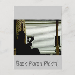 Pickin för baksida vykort
