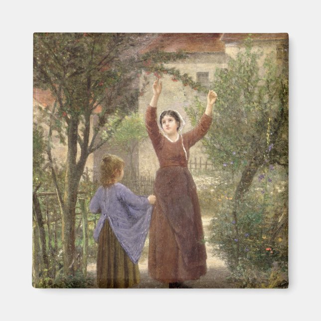 Picking Cherries Magnet (Framsidan)