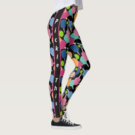 Pickla den här färgstarka, svarta röktäthålen leggings