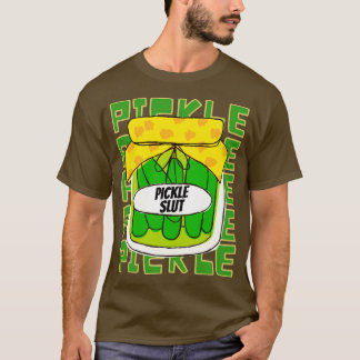 Pickle a Girl that Kärlek Pickles Canking Food Quo T Shirt