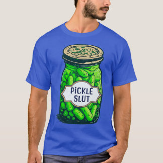 Pickle a Girl that Kärlek Pickles Canking Food Quo T Shirt