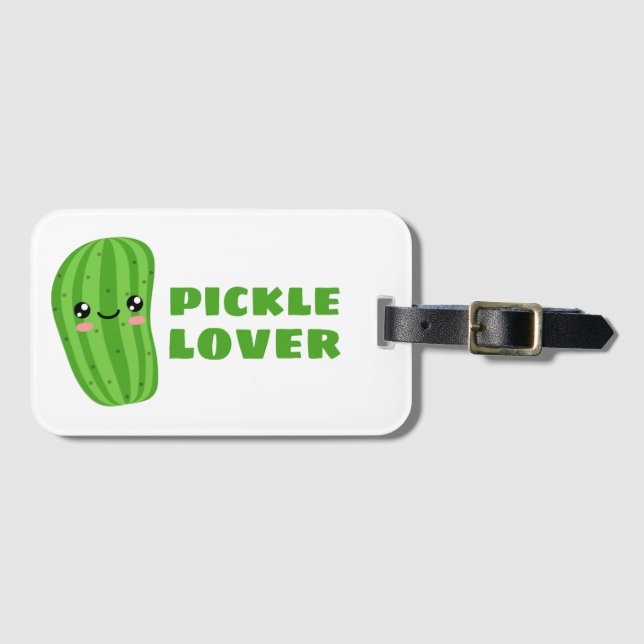 Pickle Älskare Bagagebricka (Framsida horisontal)