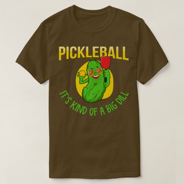 Pickle Älskare eller vegan och vegetarian eller et T Shirt (Design framsida)