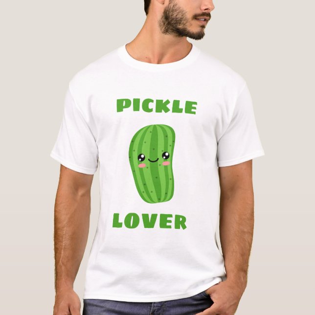 Pickle Älskare T Shirt (Framsida)
