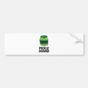 Pickle Älskare Team Pickles Funny Pickle Squad Bildekal