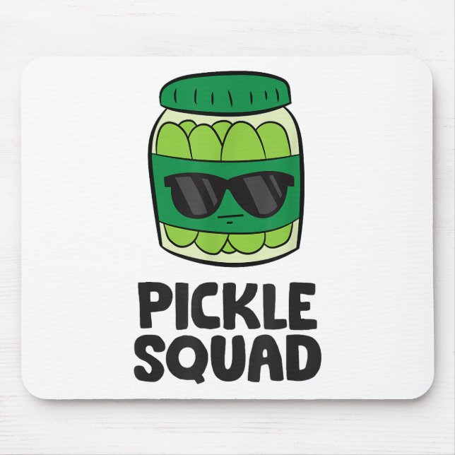 Pickle Älskare Team Pickles Funny Pickle Squad Musmatta (Framsidan)
