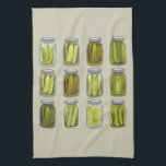 Pickle Älskare Vintage Canned Pickles Burk jul Kökshandduk<br><div class="desc">Pickle Älskare Vintage Canned Pickles Burk julgåva</div>